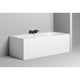 SALINI Ornella Встраиваемая ванна с прямоугольной чашей, регулируемые ножки, донный клапан "Up&Down" белый, сифон, интегрированный слив-перелив размер 190х80 см, белый - фото 202578