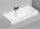 SALINI Ornella Встраиваемая ванна с прямоугольной чашей, регулируемые ножки, донный клапан "Up&Down" белый, сифон, интегрированный слив-перелив размер 190х80 см, белый - фото 202604