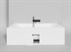 SALINI Ornella Встраиваемая ванна с прямоугольной чашей, регулируемые ножки, донный клапан "Up&Down" белый, сифон, интегрированный слив-перелив размер 190х80 см, белый матовый - фото 202622