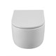BELBAGNO Soft Чаша унитаза подвесного безободкового, смыв TORNADO, цвет белый - фото 204067