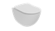 CREAVIT Free Унитаз подвесной безободковый белый матовый - фото 204127