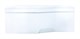 1MARKA Convey Ванна асимметричная пристенная размер 170х75 см, цвет белый - фото 204607