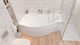 1MARKA Gracia Ванна асимметричная пристенная размер 150х90 см, цвет белый - фото 204653