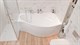 1MARKA Gracia Ванна асимметричная пристенная размер 150х90 см, цвет белый - фото 205044