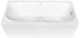 1MARKA Kleo Ванна прямоугольная пристенная размер 160х75 см, цвет белый - фото 205084