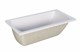1MARKA Modern Ванна прямоугольная пристенная размер 165х70 см, цвет белый - фото 205142