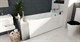 1MARKA Vita Ванна прямоугольная пристенная размер 160х70 см, цвет белый - фото 205221