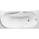 1MARKA Vita Ванна прямоугольная пристенная размер 160х70 см, цвет белый - фото 205223