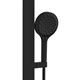 VINCEA Душевая стойка Inspire VSFS-3I11MB с изливом, 30см верх душ, черный - фото 206653