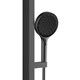 VINCEA Душевая стойка Inspire VSFS-3I11GM с изливом, 30см верх душ, вороненая сталь - фото 206667