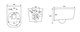 AQUATEK Дива Унитаз подвесной безободковый с сиденьем Soft Close, цвет белый - фото 207597