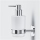 AM.PM X-Joy Стеклянный диспенсер для жидкого мыла с настенным держателем, хром - фото 209439