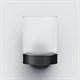 AM.PM X-Joy Стеклянный стакан с настенным держателем черный, черный - фото 209558