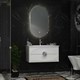 OPADIRIS Ибица Зеркало с подсветкой 60 см, цвет белый - фото 209789