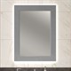 OPADIRIS Луиджи Зеркало с подсветкой 70 см, цвет серый матовый - фото 209909