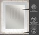 OPADIRIS Луиджи Зеркало с подсветкой 90 см, цвет белый матовый - фото 209919