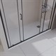 BELBAGNO Uno Поддон прямоугольный 170х80 из искусственного мрамора в комплекте с сифоном с декоративной накладкой (хром), белый TRAY-MR-UNO-AH-170/80-35-W-CR - фото 211664