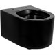 AQUATEK Мия Унитаз компакт подвесной безободковый с сиденьем Soft Close, цвет черный матовый - фото 211979