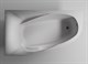 ASTRA-FORM Селена Ванна из искусственного камня пристенная/встраиваемая угловая размер 170x100 см, с установочными ножками с регулируемыми опорами, цвет белый - фото 214293