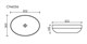 CERAMICA NOVA Element Накладная раковина ширина 50 см, цвет Черный матовый - фото 215213