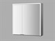 ESBANO Зеркальный шкафчик с подсветкой (ШxВ) 70x70 - фото 215801