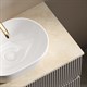 SANCOS Столешница для ванной комнаты с отверстием под смеситель 800х460 - фото 216930