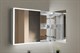 ESBANO Зеркальный шкаф с подсветкой размер: 80х70х14 - фото 218501