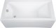 AQUANET Bright Ванна акриловая прямоугольная встраиваемая / пристенная размер 145x70 см с каркасом, белый - фото 218623