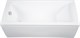 AQUANET Bright Ванна акриловая прямоугольная встраиваемая / пристенная размер 155x70 см с каркасом, белый - фото 218637