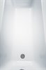 AQUANET Bright Ванна акриловая прямоугольная встраиваемая / пристенная размер 170x70 см с каркасом, белый - фото 218668