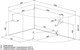 AQUANET Capri Ванна акриловая асимметричная встраиваемая / пристенная размер 160x100 см с каркасом L, белый - фото 218715
