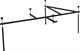 AQUANET Capri Ванна акриловая асимметричная встраиваемая / пристенная размер 160x100 см с каркасом L, белый - фото 218726