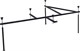 AQUANET Capri Ванна акриловая асимметричная встраиваемая / пристенная размер 170x110 см с каркасом R, белый - фото 218777