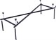 AQUANET Dali Ванна акриловая прямоугольная встраиваемая / пристенная размер 160x70 см с каркасом, белый - фото 218789