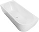 AQUANET Family Ванна акриловая асимметричная пристенная размер 180x80 см, белый - фото 218831
