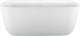 AQUANET Family Ванна акриловая овальная отдельностоящая / пристенная размер 170x80 см, белый - фото 218856