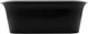 AQUANET Family Ванна акриловая овальная отдельностоящая / пристенная размер 170x80 см, белый / черный - фото 218904