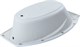 AQUANET Jersey Ванна акриловая асимметричная встраиваемая / пристенная размер 170x100 см с каркасом L, белый - фото 219023