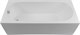 AQUANET Lotos Ванна акриловая прямоугольная встраиваемая / пристенная размер 180x80 см с каркасом, белый - фото 219099