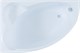 AQUANET Mayorca Ванна акриловая асимметричная встраиваемая / пристенная размер 150x100 см с каркасом L, белый - фото 219139