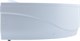 AQUANET Mayorca Ванна акриловая асимметричная встраиваемая / пристенная размер 150x100 см с каркасом R, белый - фото 219191