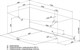 AQUANET Palma Ванна акриловая асимметричная встраиваемая / пристенная размер 170x100 см с каркасом L, белый - фото 219310