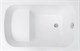 AQUANET Seed Ванна акриловая прямоугольная встраиваемая / пристенная размер 110x70 см с каркасом, белый - фото 219354