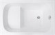 AQUANET Seed Ванна акриловая прямоугольная встраиваемая / пристенная размер 110x70 см с каркасом, белый - фото 219355