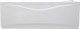 AQUANET Viola Ванна акриловая прямоугольная встраиваемая / пристенная размер 180x75 см с каркасом, белый - фото 219379