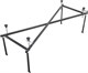 AQUANET West Ванна акриловая прямоугольная встраиваемая / пристенная размер 170x70 см с каркасом, белый - фото 219443