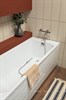 AQUANET Roma Ванна акриловая прямоугольная встраиваемая / пристенная размер 150x70 см с каркасом, белый - фото 219668