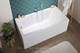 AQUANET Vega Ванна акриловая прямоугольная встраиваемая / пристенная размер 190x100 см с каркасом, белый - фото 219690
