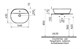 VITRA Geo Раковина-чаша овальная 55 см - фото 220112