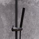 DAMIXA Scandinavian Pure Душевая система с душевым смесителем-полкой, черный - фото 221857